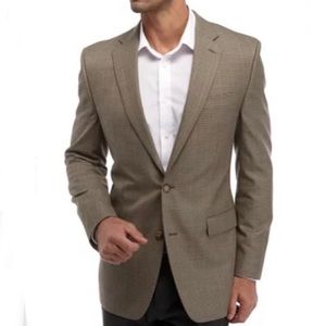 Lauren Ralph Lauren Tan and Black Check Sport Coat